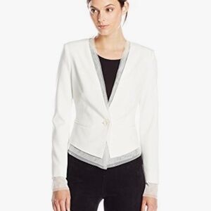 ***NEW*** BCBGMAXAZRIA Carmella Blazer - Off White - Size Medium